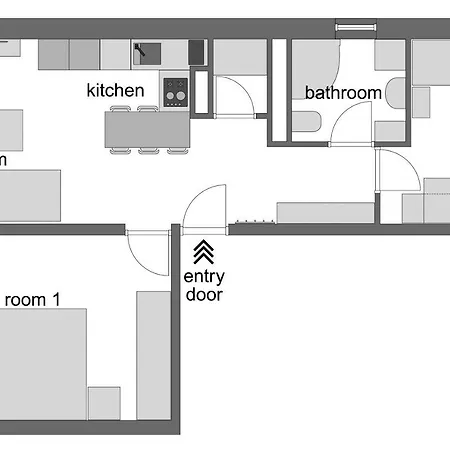 Apartman-ivana 1 Apartment
